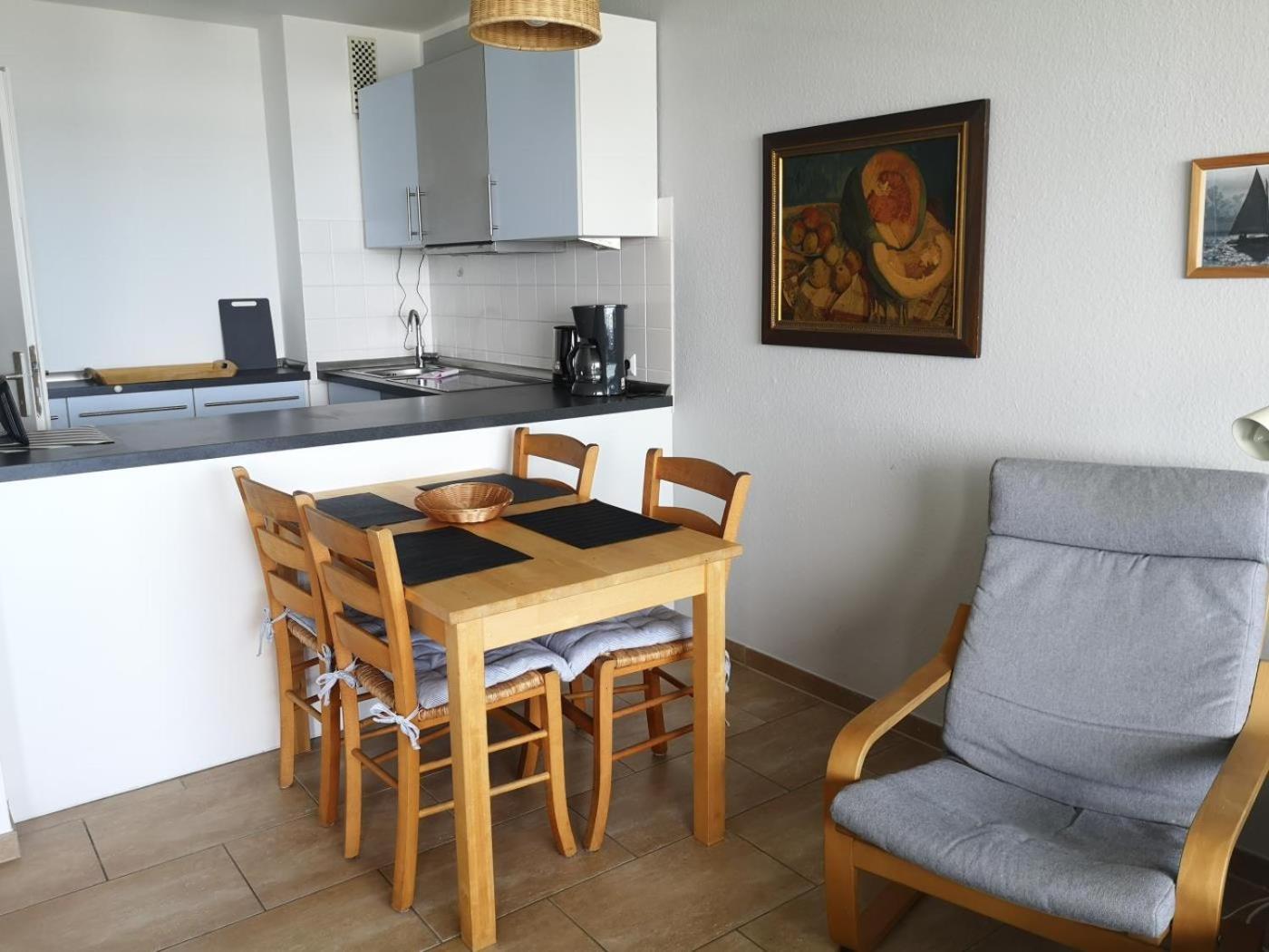 Strandhotel Wohnung 48 다메 외부 사진